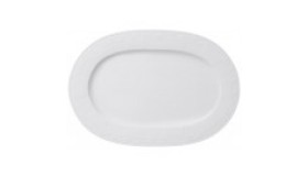White Pearl Oval Platter